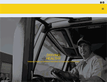 Tablet Screenshot of drivinghealthy.org